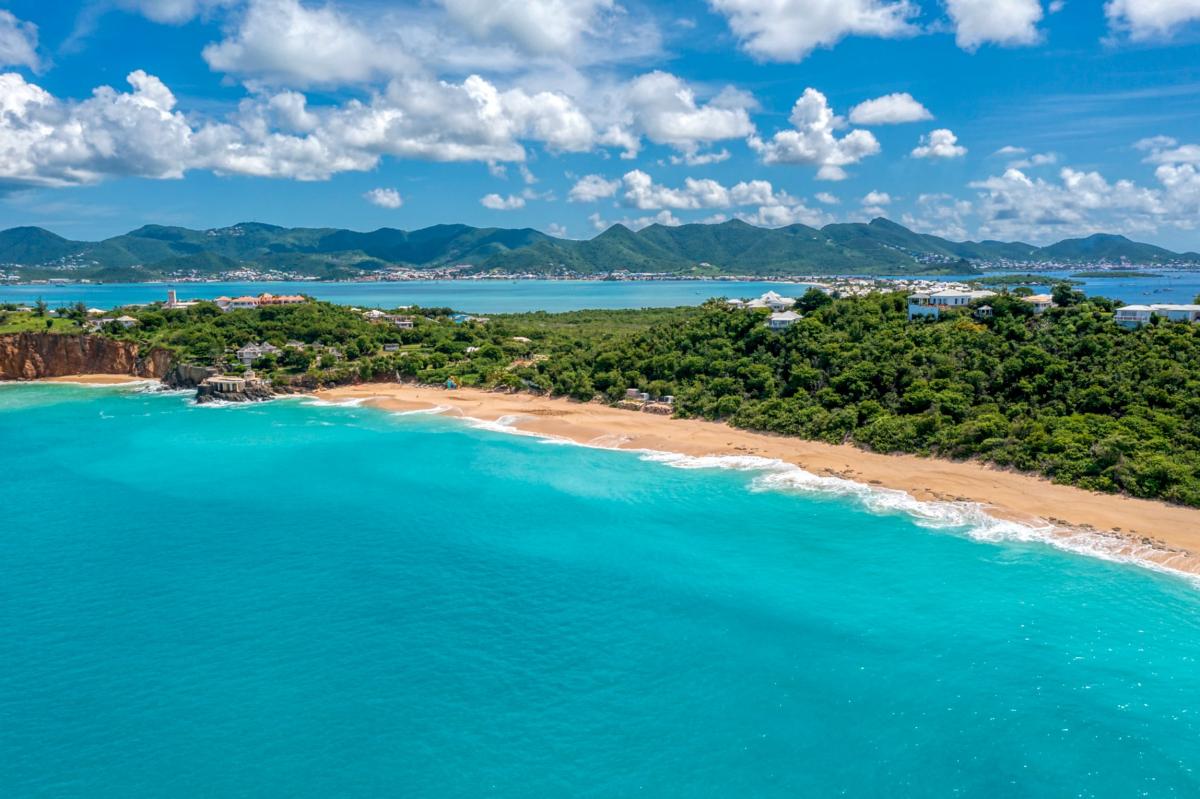 Luxury Villa Rental St Martin - Drone